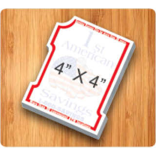 4 x 4 1 Shape Sticky Notes Full Color