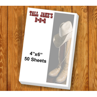 4 x 6 Logo Sticky Notes 50 Sheets