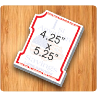 4.25 x 5.25 1 Shape Sticky Notes