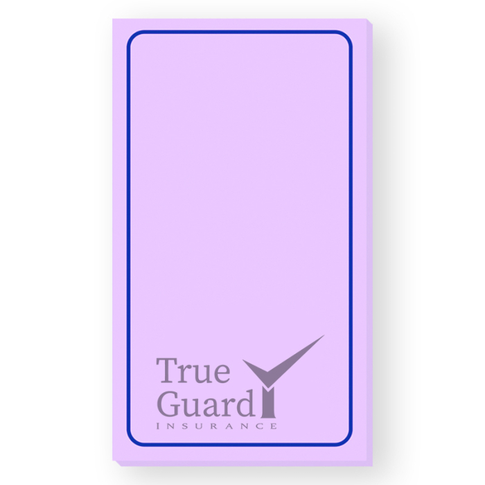 Customized 4x7 Inch Memo Notepads - 50 Sheets