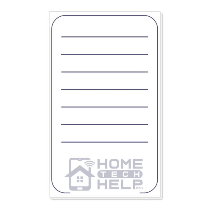 Personalized 3x5 Inch Memo Notepads - 25 Sheets