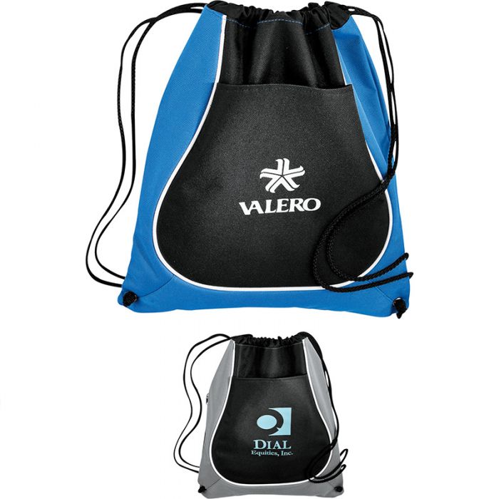 Custom Imprinted Coil Drawstring Sportspacks