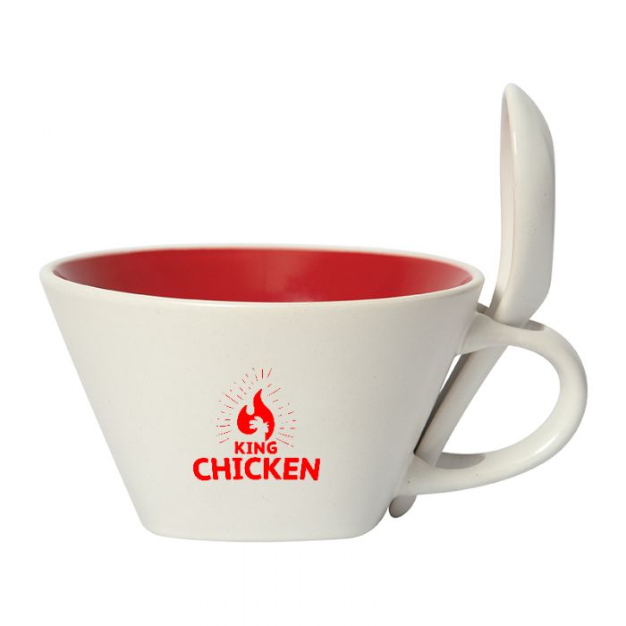13.5 Oz Customized Avalon Soup Mugs