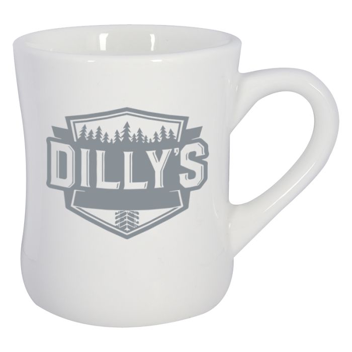 Custom Printed 10 Oz Vitrified Mugs