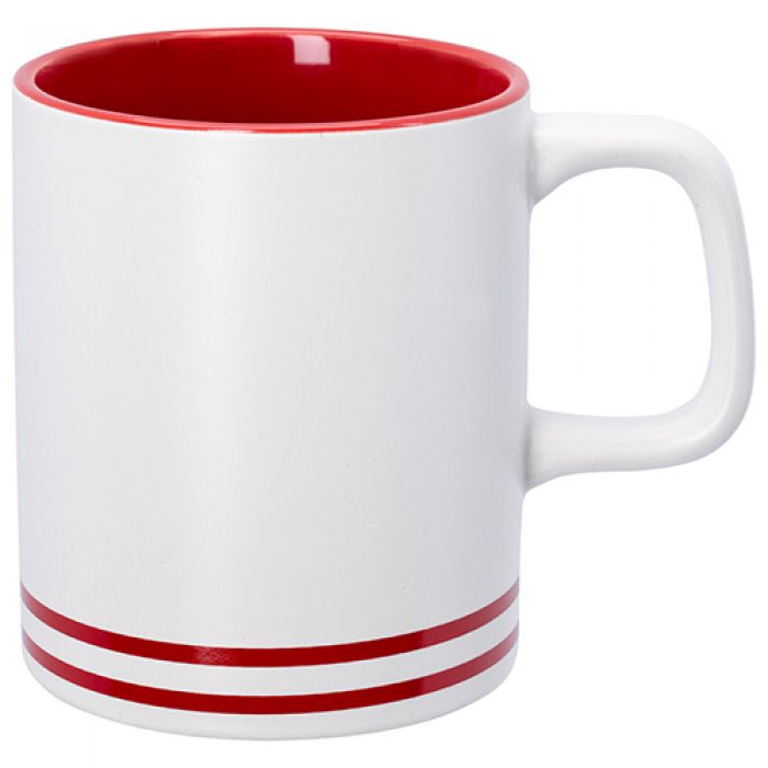 Promotional 10 Oz Lacrosse Ceramic Mugs