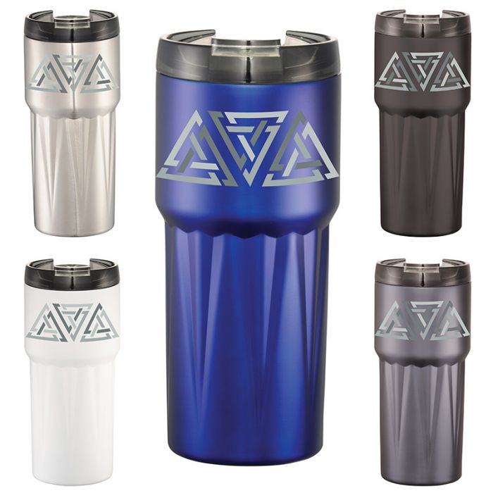 20 Oz Personalized Pyramid Copper Vacuum Insulated Tumblers