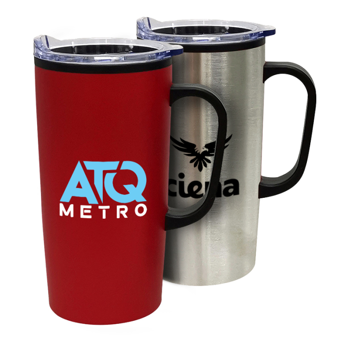 Custom Printed 20 Oz Melbourne Stainless Steel Mugs