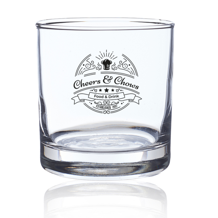 11 Oz Custom Imprinted Alexandria ARC Rocks Glasses