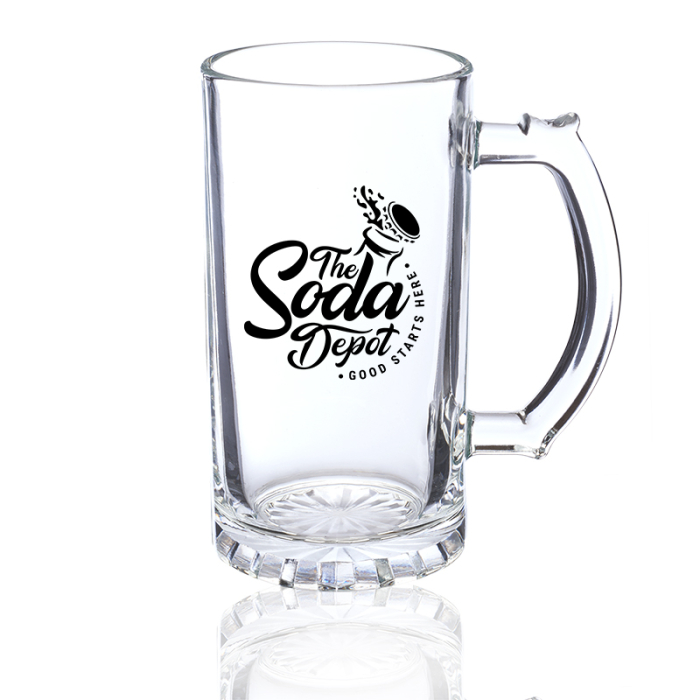 16 Oz Imprinted Burnsville Beer Steins