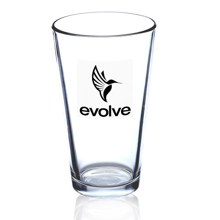 16 Oz Promotional Plymouth Pint Glasses