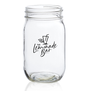 16 Oz Mankato Mason Jar Drinking Glasses
