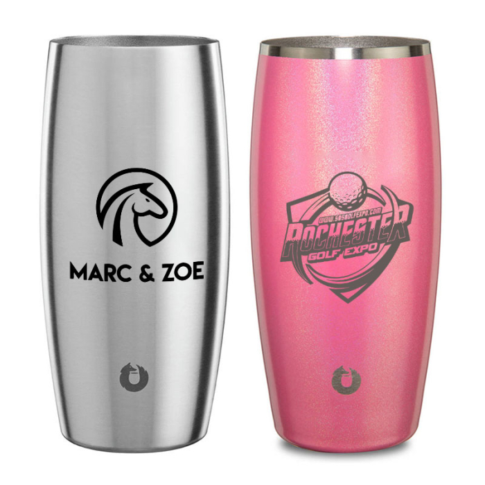 Snowfox® Custom Printed 18 Oz Shimmer Beer Glasses