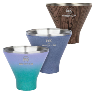 Snowfox® 8 Oz Shimmer Finish Vacuum Insulated...