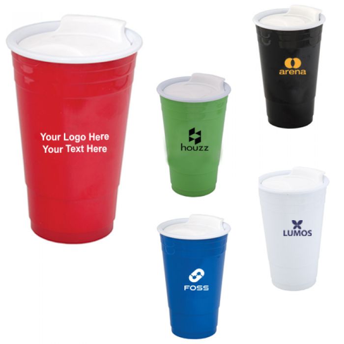 Promotional 17 Oz Acrylic Tumbler with Slider Cap