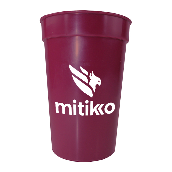 17 Oz Custom Earth Tone Stadium Cups