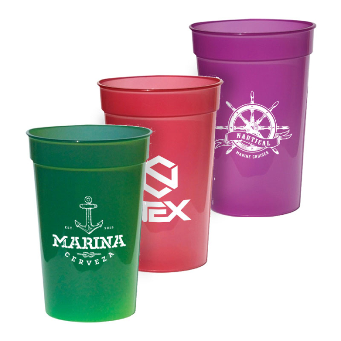 Custom Printed Sun Fun 17 Oz Stadium Cups