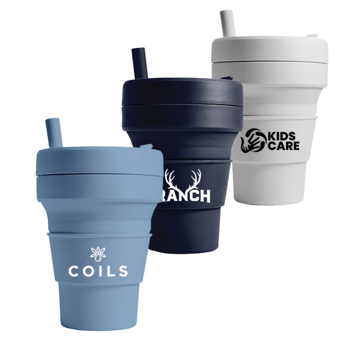 Customized Stojo 16 Oz Collapsible Cups