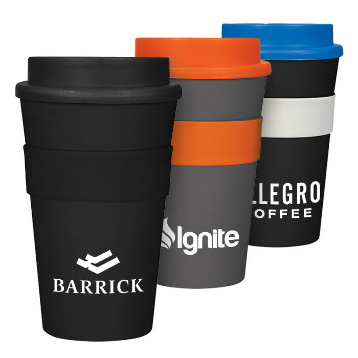 Custom Printed 16 Oz Travel Tumblers with Straw