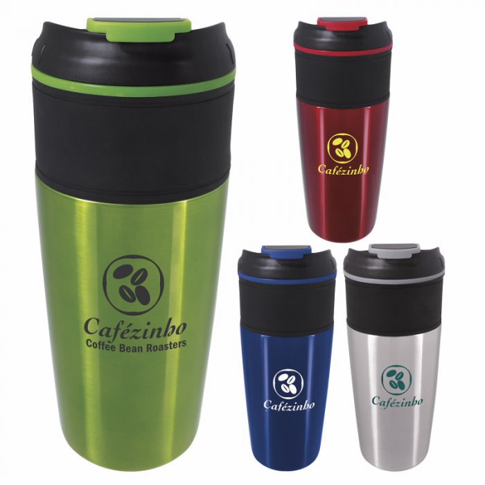 16 Oz Custom Imprinted Mornen Tumblers with Grip