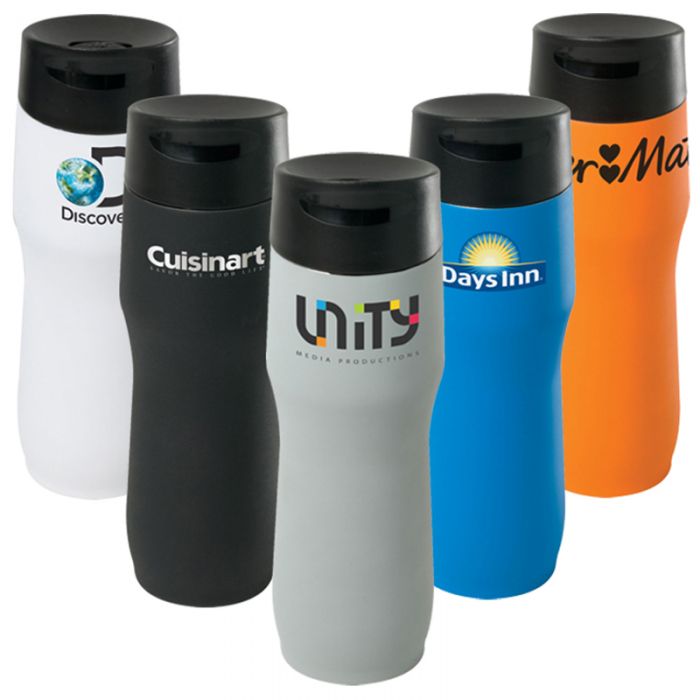 Custom Printed 16 Oz Caturra Vacuum Tumblers