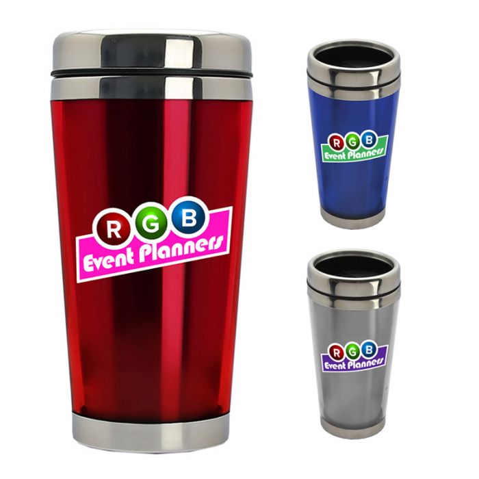 Custom Printed 16 Oz Stainless Steel Auto Tumblers