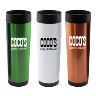 14 Oz Straight Walled Stainless Steel Tumblers