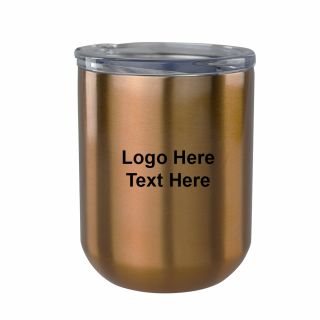 10 Oz Viking Lowball Stainless Steel Tumblers