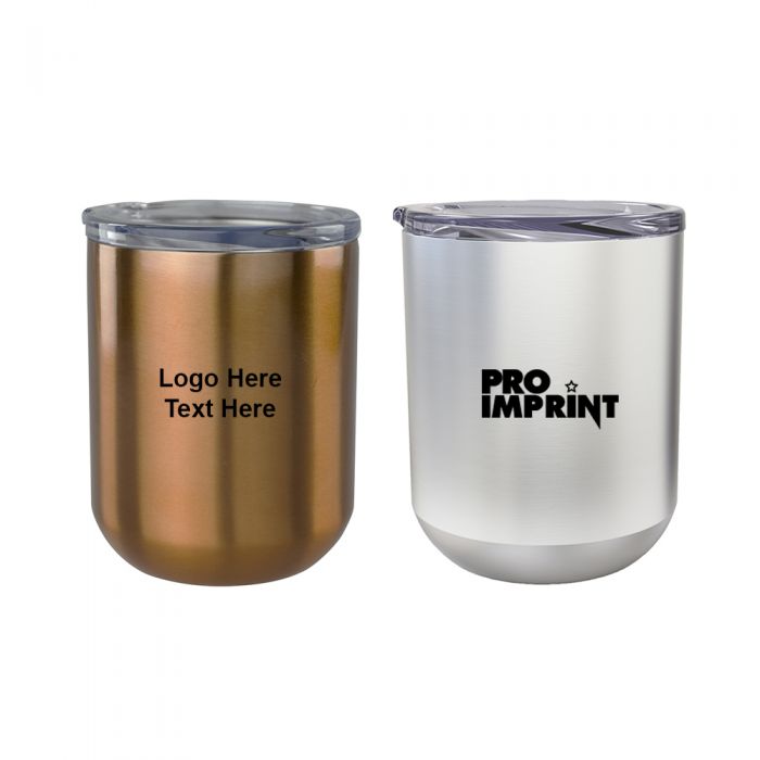 Promotional 10 Oz Viking Lowball Stainless Steel Tumblers