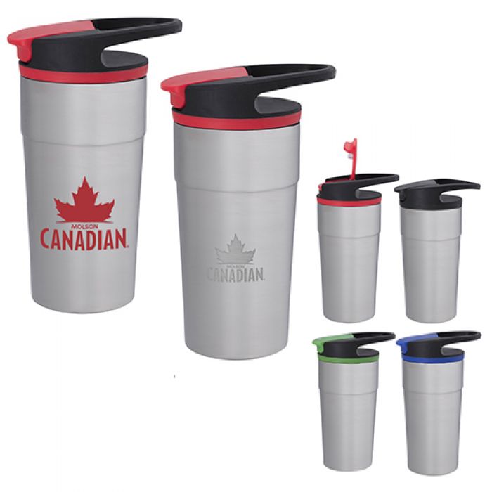 Promotional 16 Oz Stainless Steel Roswell Tumblers