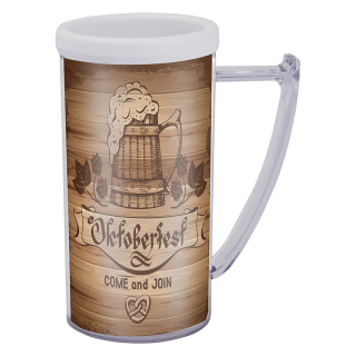 16 Oz Snap Steins