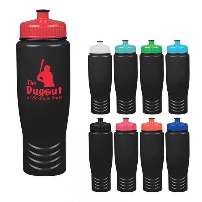 Custom Imprinted 28 Oz Madeira Onyx Bottles