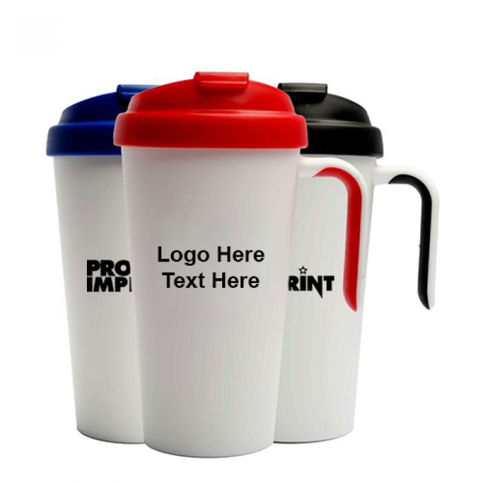 Custom Printed 17 Oz Sonoma Double Wall Plastic Travel Mugs