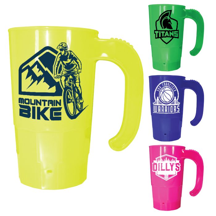 Custom Printed 20 Oz Stackable Beer Steins