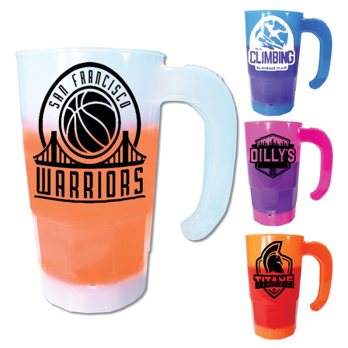 Custom Printed Mood 20 Oz Stackable Beer Steins
