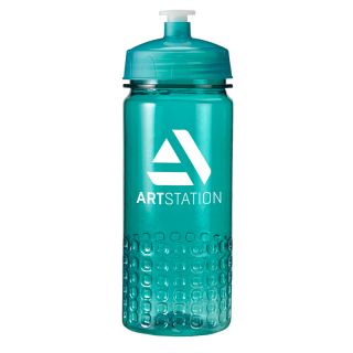Customized 16 Oz PolySure Out of the Block Water Bottles