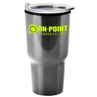 28 Oz Aurora Stainless Steel Shell Auto Tumblers