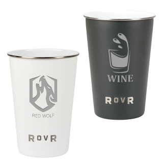 RovR® Pack of 4 16 Oz Single Wall Beer Pints