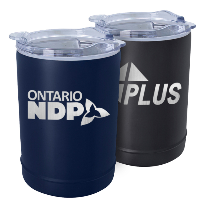 Promotional 2 in 1 Full Laser Copper Insulated Beverage Holders and Tumbler