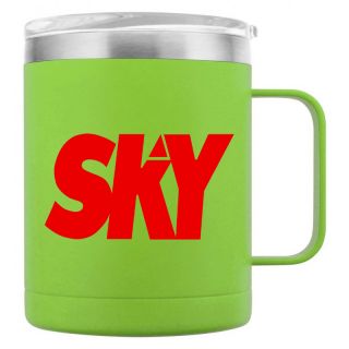 14 Oz Powder Coated Copper Lining Campfire Mugs