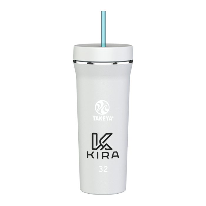 Takeya® Imprinted 32 Oz Straw Tumblers