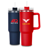 40 Oz Promotional Safari Lite Mug and Straw Lids