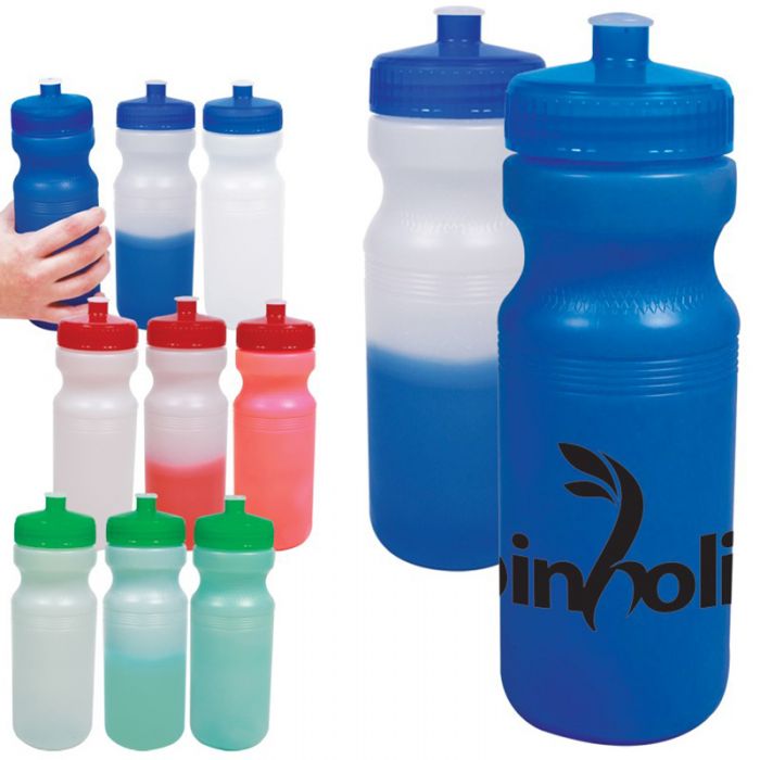 Custom Printed Promotional Plastic Water Bottles