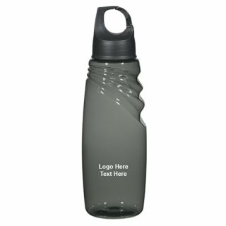24 Oz Crest Carabiner Sports Bottles