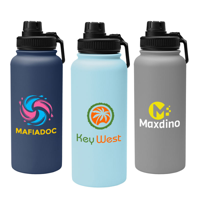 Custom 32 Oz  Austin Recycled Stainless Steel Bottles