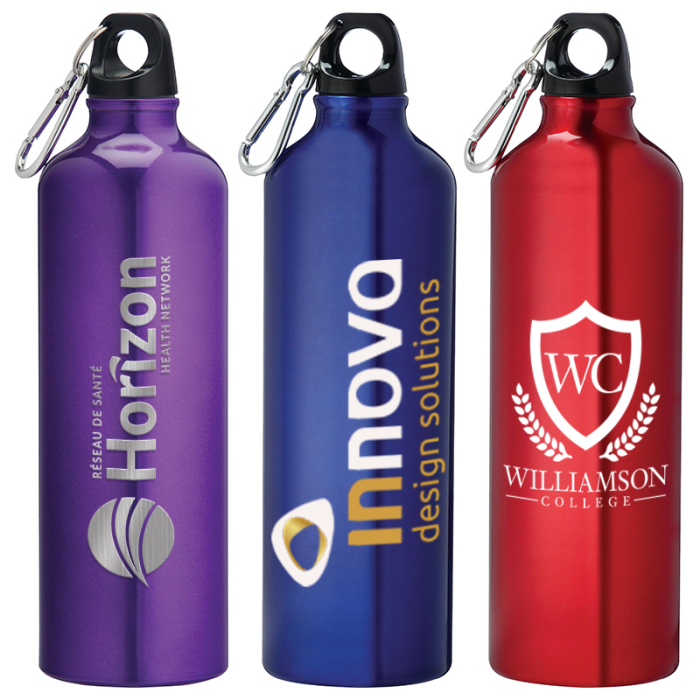 Custom Imprinted Pacific 26 Oz Aluminum Sports Bottles