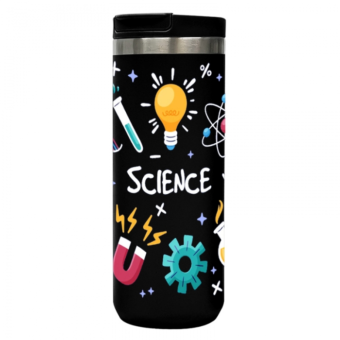 Custom 18 Oz Full Color Sienna Stainless Steel Bottles