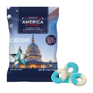 4 Oz Digibag Blue Raspberry Rings