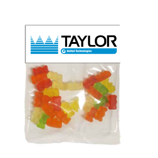 Clever Candy Large Header Bags with Gummy Bears