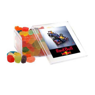 Clever Candy Large Square Acrylic Candy Boxes with...