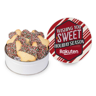 Decadent Star Cookies in Gift Tins